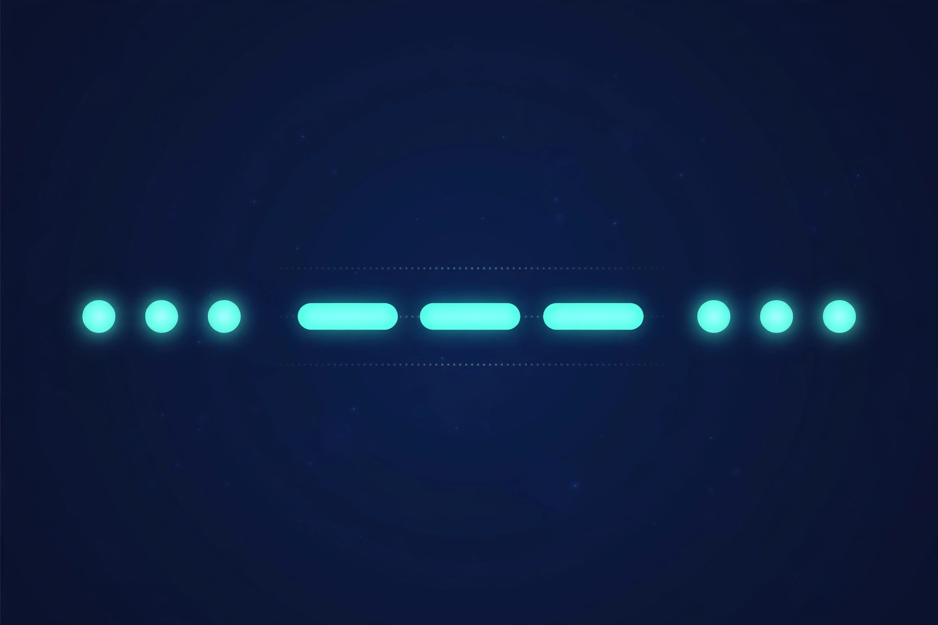 SOS in Morse code pattern diagram showing three dots, three dashes, three dots rhythm